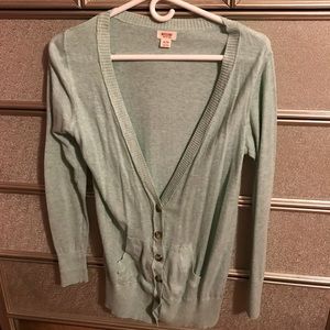 Mint Green Cardigan
